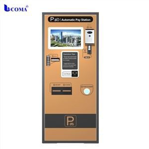 Sistema automàtic d'aparcament Bill Coin acceptat màquina de pagament d'aparcament