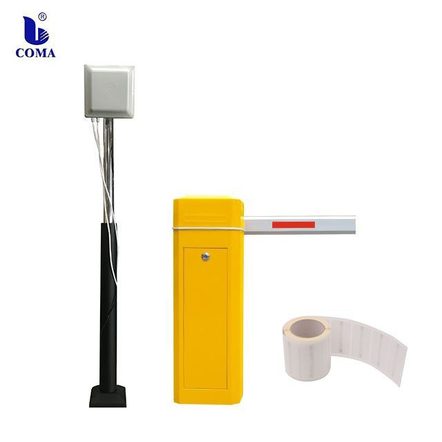 Programari de sistema d'aparcament RFID UHF Sistema d'aparcament intel·ligent amb porta de barrera