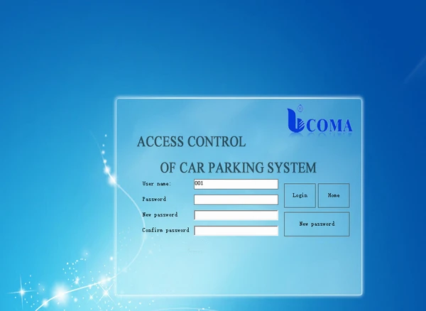 Programari del sistema de gestió d'aparcaments